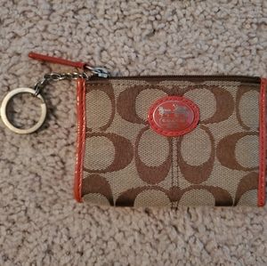 Coach ID Wallet with Keychain